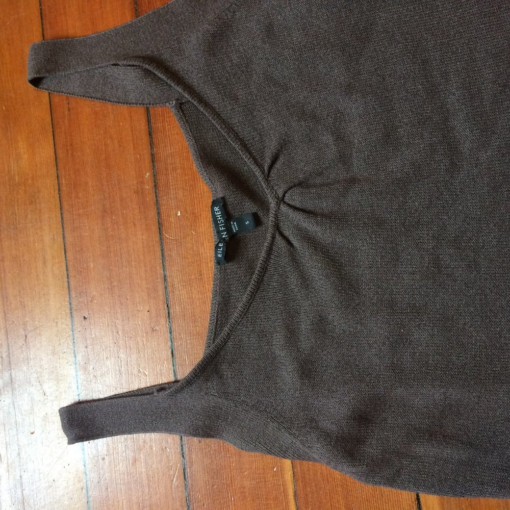 Eileen Fisher Tank Top (Cotton/Viscose/Silk blend) - size small - Picture 3 of 5